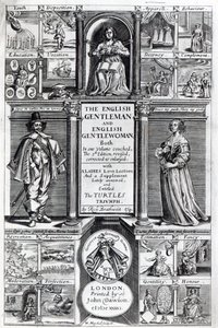 Frontyspis do „The English Gentleman and English Gentlewoman” Richarda Braithwaite, 1641